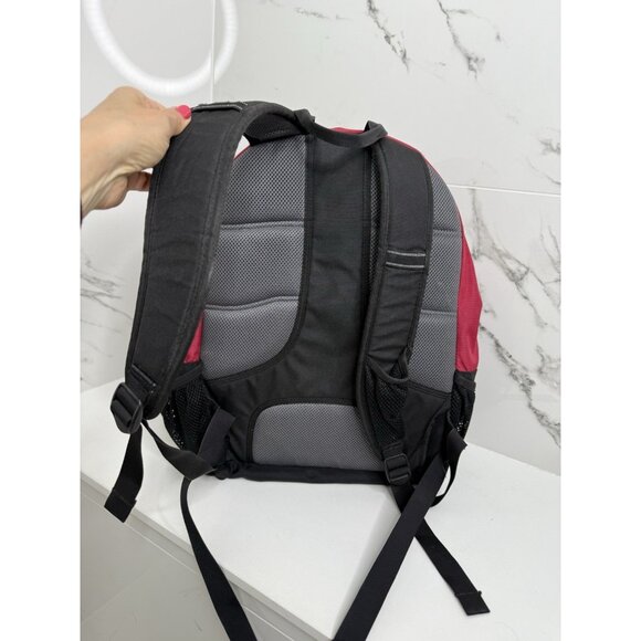 LL BEAN Super Deluxe Book Pack, 41L Red Pack School Hiking Travel - Picture 5 of 11